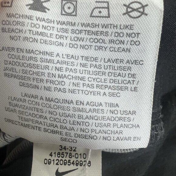 Nike Golf 35x31.5 Gray Heather Dri-Fit Lightweight Pants Golfing Pockets - Picture 13 of 13